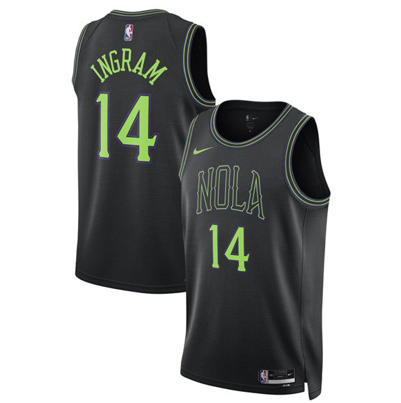 Micah Peavy New Orleans Pelicans black jersey