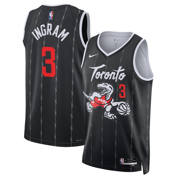 Brandon Ingram Toronto Raptors black City Edition jersey
