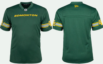 Edmonton Elks green Home jersey