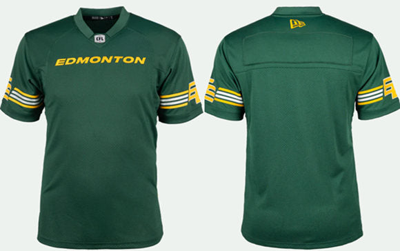Edmonton Elks green Home jersey