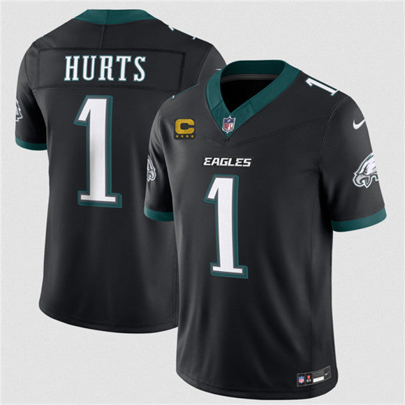 Jalen Hurts Philadelphia Eagles black Vapor jersey
