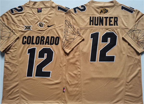 Travis Hunter Colorado Buffaloes brown jersey