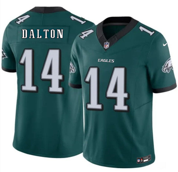 Andy Dalton Philadelphia Eagles green Vapor jersey