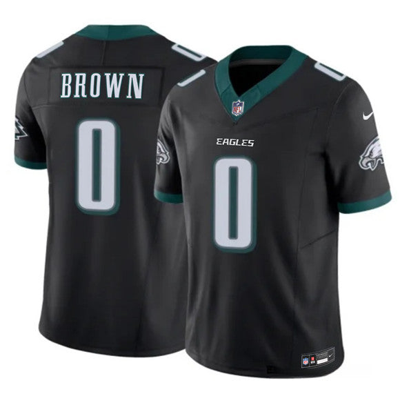 Hollywood Brown Philadelphia Eagles black Vapor jersey