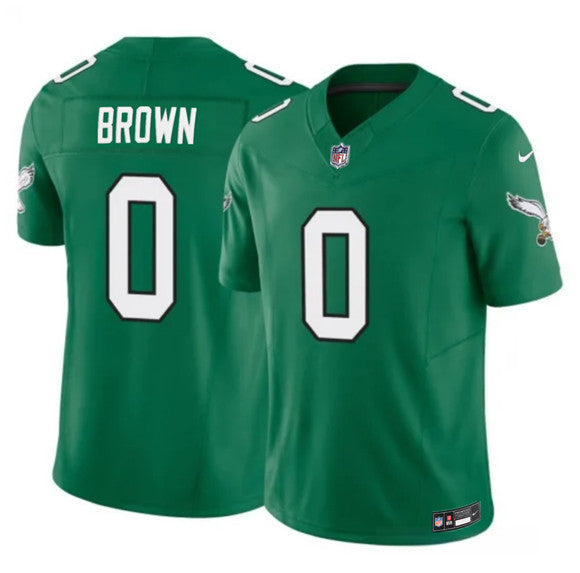 Hollywood Brown Philadelphia Eagles green Vapor jersey