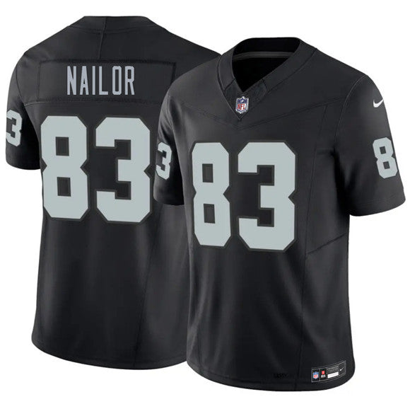 Jalen Nailor Las Vegas Raiders black Vapor jersey