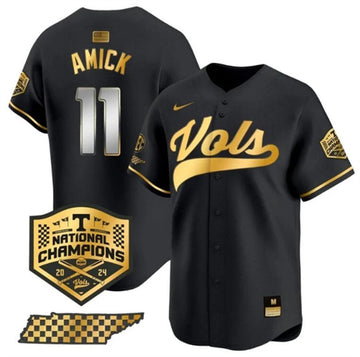 Billy Amick Tennessee Volunteers black Vapor jersey