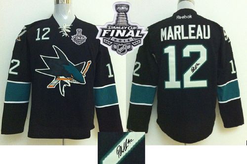 Patrick Marleau San Jose Sharks black jersey