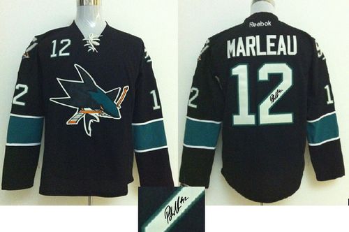 Patrick Marleau San Jose Sharks black jersey