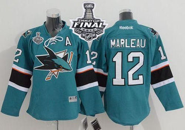 Patrick Marleau San Jose Sharks green jersey