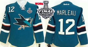 Patrick Marleau San Jose Sharks teal Home jersey