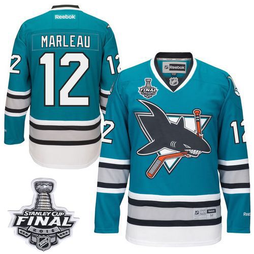 Patrick Marleau San Jose Sharks teal jersey