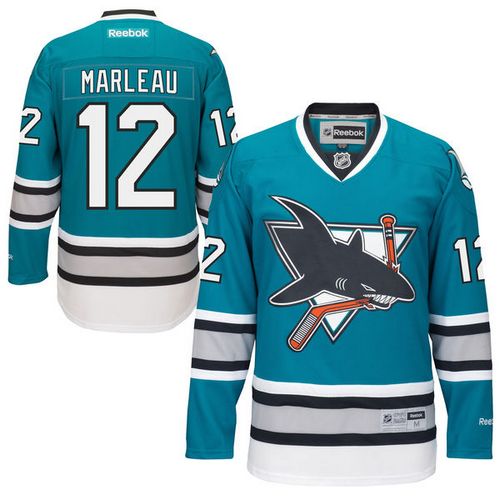 Patrick Marleau San Jose Sharks teal jersey