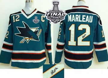 Patrick Marleau San Jose Sharks teal jersey