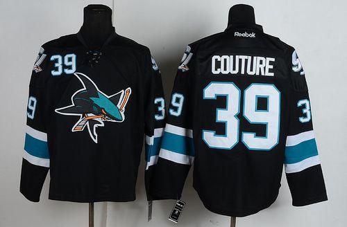 Logan Couture San Jose Sharks black jersey