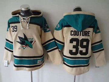Logan Couture San Jose Sharks cream jersey