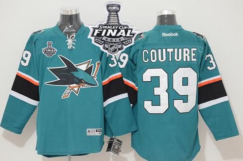 Logan Couture San Jose Sharks teal jersey