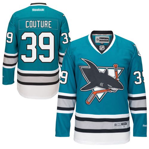 Logan Couture San Jose Sharks teal jersey