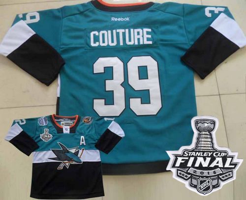 Logan Couture San Jose Sharks teal-black Stadium Series jersey