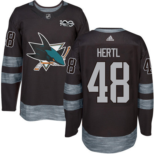 Tomas Hertl San Jose Sharks black jersey