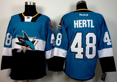 Tomas Hertl San Jose Sharks teal-black Stadium Series jersey