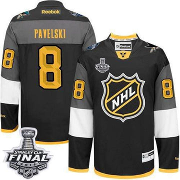 Joe Pavelski San Jose Sharks black jersey