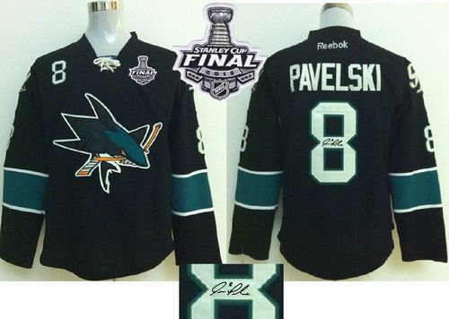 Joe Pavelski San Jose Sharks black jersey