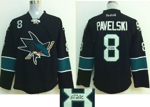 Joe Pavelski San Jose Sharks black jersey
