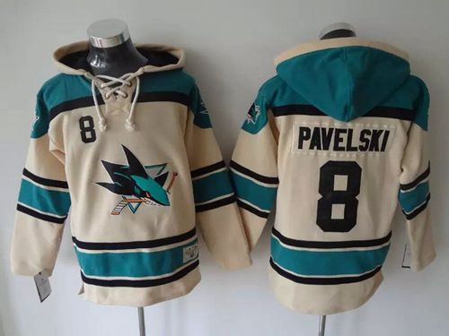 Joe Pavelski San Jose Sharks cream jersey