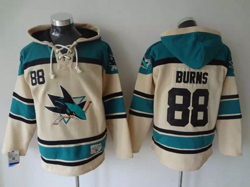 Brent Burns San Jose Sharks cream jersey