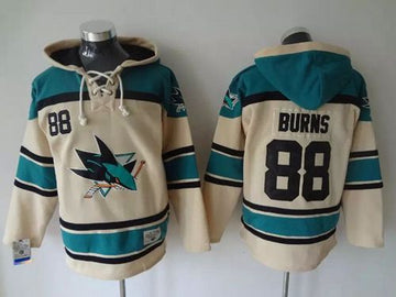 Brent Burns San Jose Sharks cream jersey