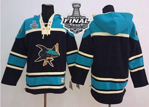 Custom San Jose Sharks black jersey