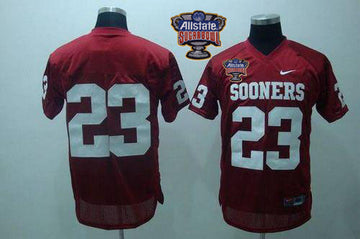 Allen Patrick Oklahoma Sooners red jersey
