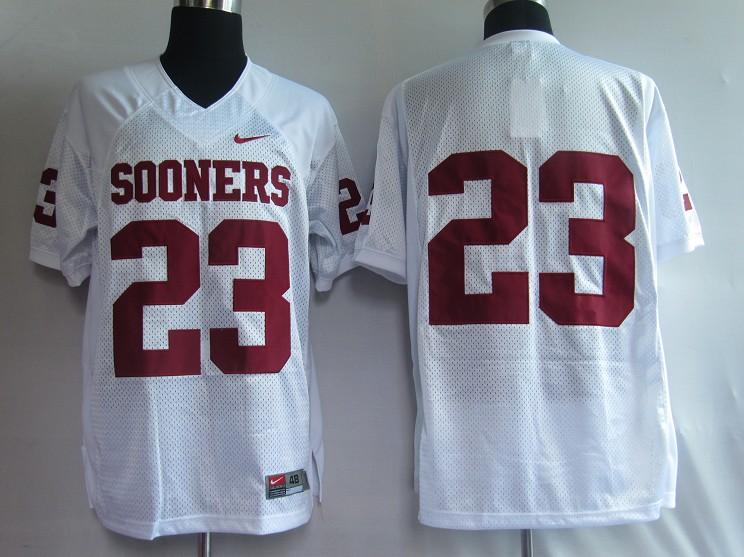 Allen Patrick Oklahoma Sooners white jersey