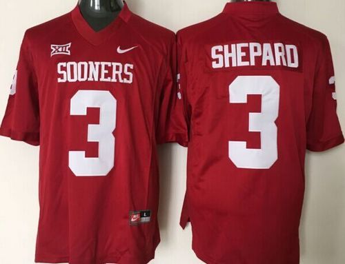 Sterling Shepard Oklahoma Sooners red jersey