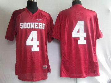 Oklahoma Sooners red jersey