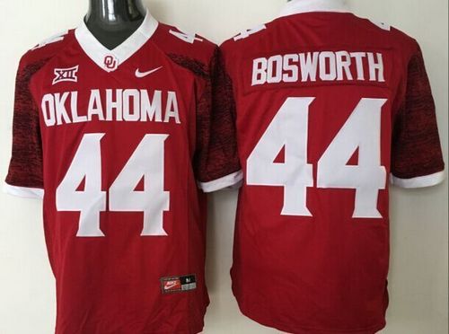 Brian Bosworth Oklahoma Sooners red jersey