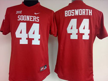 Brian Bosworth Oklahoma Sooners red jersey