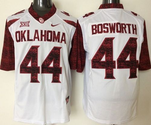 Brian Bosworth Oklahoma Sooners white jersey
