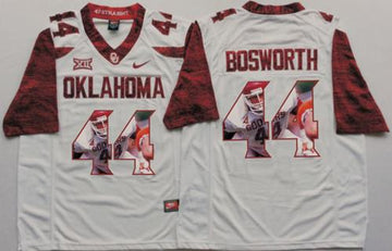 Brian Bosworth Oklahoma Sooners white Fashion jersey