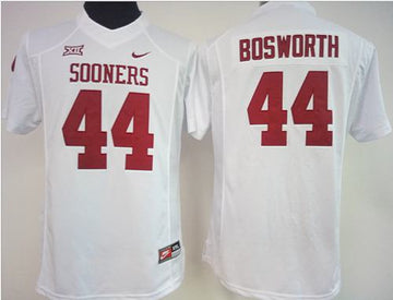 Brian Bosworth Oklahoma Sooners white jersey