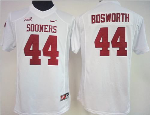 Brian Bosworth Oklahoma Sooners white jersey