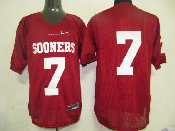 Oklahoma Sooners red jersey