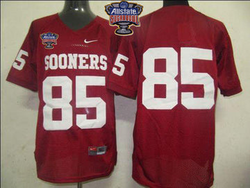 Oklahoma Sooners red jersey