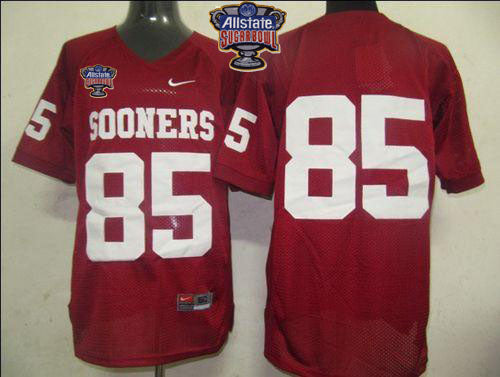 Oklahoma Sooners red jersey