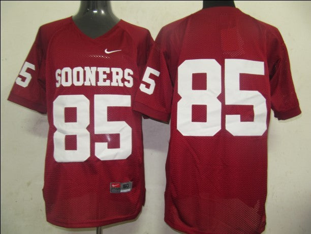 Oklahoma Sooners red jersey