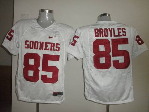 Ryan Bryoles Oklahoma Sooners white jersey