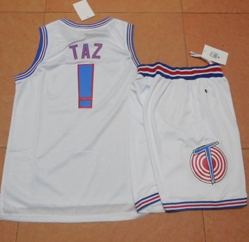 Taz Tune Squad white jersey