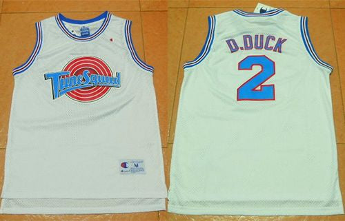 Daffy Duck Tune Squad white jersey