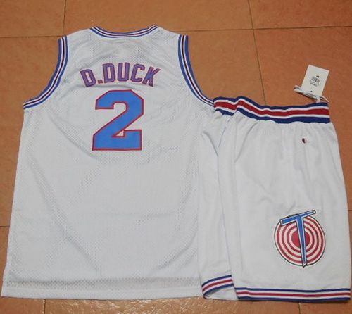 Daffy Duck Tune Squad white jersey